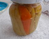 Olajos paprika télire recept fázis 5 fotója