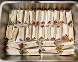 A picture of step 3 of Crispy Pan-Fried Dumplings (Guotie).