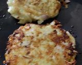 A picture of step 2 of Veg burger.
