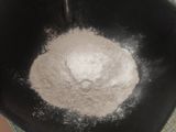 Pancakes integrales con mantequilla de maní, sin huevo