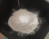 Foto del paso 1 de la receta: Pancakes integrales con mantequilla de maní, sin huevo