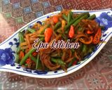 Foto langkah ke 4 dari resep Tumis pepaya muda.