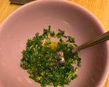 Une image de l'étape 2 de Encornets au pesto à la menthe.