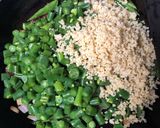 A picture of step 3 of Beans Foxtail Millet Stir Fry.
