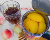 Hình bước làm 2 của món Trà đào