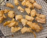 A picture of step 3 of Orange Chicken.