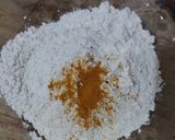 Foto langkah ke 1 dari resep Kunyit Chia Seed Sourdough Bread.