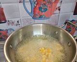 A picture of step 2 of Crispy masala Corn 🌽.