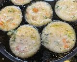 A picture of step 4 of Mini Masala Paniyaram with Rava and Sattu atta.