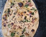A picture of step 6 of Tawa garlic naan.