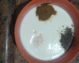 A picture of step 2 of Cucumber Raita.