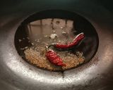 A picture of step 3 of Tadka Dal.