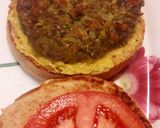 Φωτογραφία βήματος 6 της συνταγής Burger από φακές και quinoa