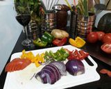 Foto del paso 3 de la receta: Pechugas de pollo primavera con papas libro y chauchas