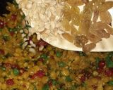 A picture of step 13 of Boondi ky ladu.