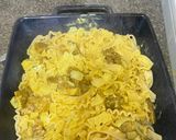 A picture of step 4 of Pasta beef steak.