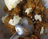 A picture of step 1 of The yellow burfi.