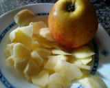 Foto del paso 1 de la receta: Caracolas de hojaldre y manzana