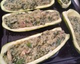 Foto del paso 9 de la receta: Zapallo italiano Relleno con Papas rústicas fritas