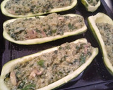 Foto del paso 9 de la receta: Zapallo italiano Relleno con Papas rústicas fritas