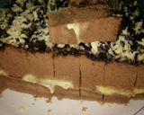 Foto langkah ke 4 dari resep Brownies Kukus Chocolatos chees Ala Bunda putri.