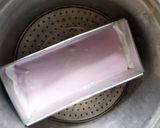 Foto langkah ke 5 dari resep Bolu Rainbow Kukus Satu Telur.
