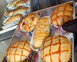 Foto langkah ke 8 dari resep Smoke beef and sosis bread.