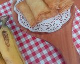 Foto langkah ke 5 dari resep Lumpia Pisang Keju.