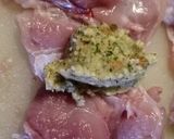 A picture of step 1 of Sage and onion stuffed chicken thighs.