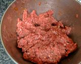 A picture of step 2 of Beef and Greens.