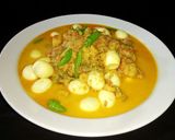 Foto langkah ke 6 dari resep Gulai Udang Telur Puyuh.