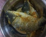 Foto langkah ke 2 dari resep Ikan Mas Bakar Aroma Kacang dengan Minyak Wijen.