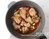A picture of step 4 of Three Cup Chicken (One-Pot Meal).