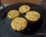 A picture of step 3 of Leftover daliya cutlets.
