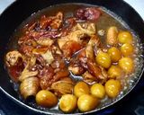 รูปขั้นตอนการทำที่ 4 ของ พะโล้ไก่ไข่นกกระทา