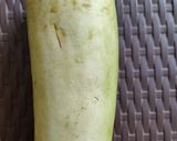 A picture of step 1 of Bottle gourd soup.