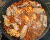 Foto del paso 5 de la receta: Paella de pollo y verduras