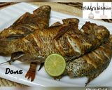 A picture of step 7 of Grilled fish with onion sauce(gasasshen kifi).
