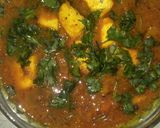 A picture of step 3 of Paneer Curry.