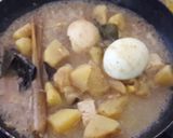 Foto langkah ke 5 dari resep Opor Telor Kentang Tahu.
