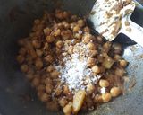 A picture of step 4 of Bengali style ghugni.