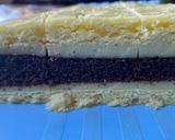 Kétszínű krémes sütemény recept fázis 7 fotója