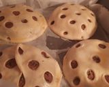 A picture of step 12 of Stuffed Chicken Buns🥰❤.