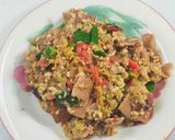 Foto langkah ke 7 dari resep Tumis Kulit Singkong Sambal Tempe.