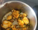 A picture of step 2 of Dahi wale Aloo.