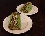 Chocolate Cake Roll with Pistachio Cream Filling and Frosting recipe step 27 photo