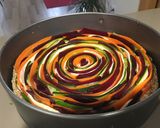 Zöldséges rózsapite (vegán) recept fázis 5 fotója