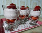 Une image de l'étape 4 de Mousse aux fraises sans œufs 🍓.