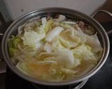 Hình bước làm 6 của món Canh cải thảo cà rốt thịt viên