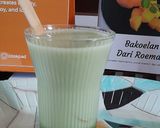 Foto langkah ke 4 dari resep Wedang Creamy Matcha (serai, jahe, madu).